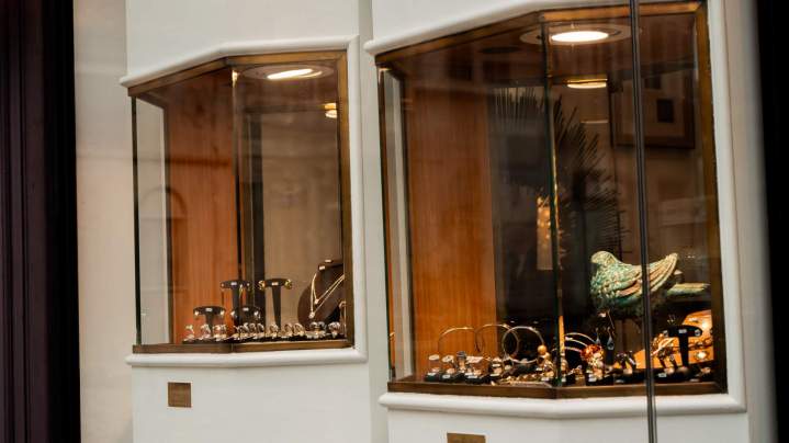 La boutique de création de joaillier à Limoges